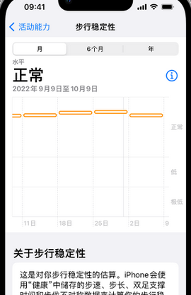 北辰iPhone手机维修如何在iPhone开启'步行稳定性通知'