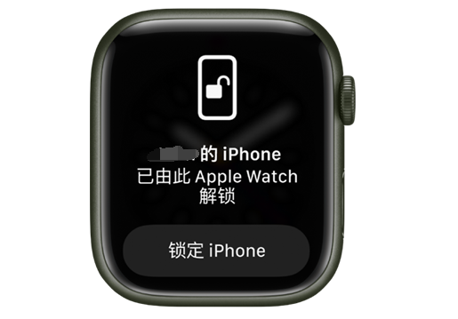 北辰苹果手机维修分享用 AppleWatch 解锁配备面容 ID 的 iPhone方法 