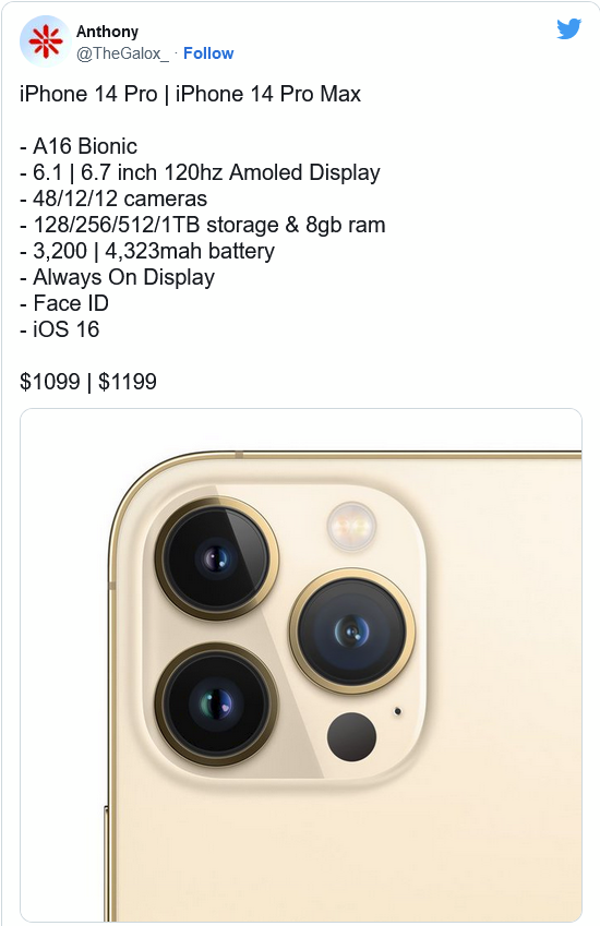 北辰苹果14维修分享iPhone 14全系涨价 